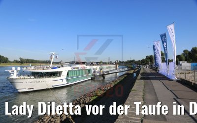 Lady Diletta vor der Taufe in Düsseldorf 24.06.2020