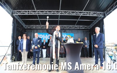 Taufzeremonie MS Amera 16.08.2019 Bremerhaven
