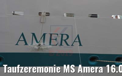 Taufzeremonie MS Amera 16.08.2019 Bremerhaven