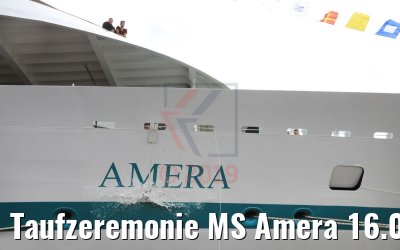 Taufzeremonie MS Amera 16.08.2019 Bremerhaven