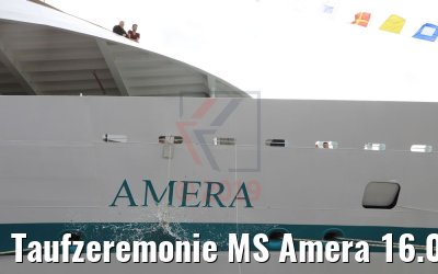 Taufzeremonie MS Amera 16.08.2019 Bremerhaven