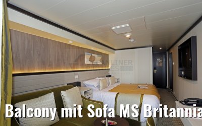 Balcony mit Sofa MS Britannia Kat GD