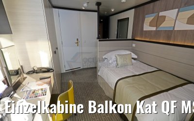 Einzelkabine Balkon Kat QF MS Britannia