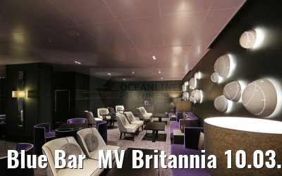 Blue Bar  MV Britannia 10.03.2015