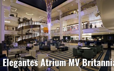 Elegantes Atrium MV Britannia Deck 5