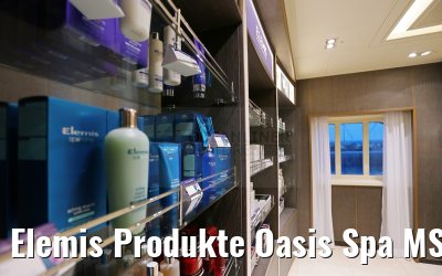 Elemis Produkte Oasis Spa MS Britannia Deck 5