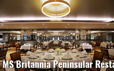 MS Britannia Peninsular Restaurant 10.03.2015