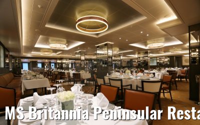 MS Britannia Peninsular Restaurant 10.03.2015