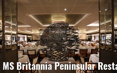 MS Britannia Peninsular Restaurant 10.03.2015