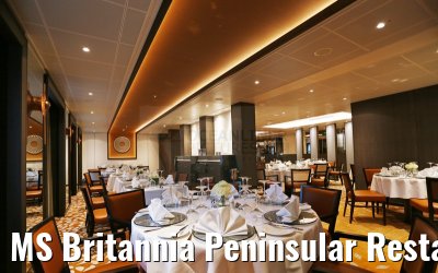 MS Britannia Peninsular Restaurant Deck 6