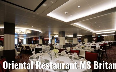Oriental Restaurant MS Britannia 10.03.2015