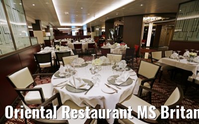Oriental Restaurant MS Britannia 10.03.2015