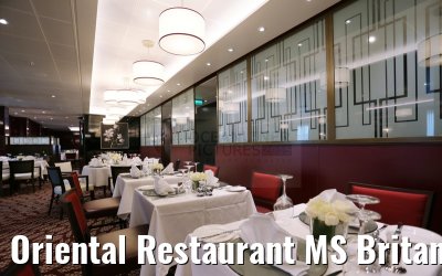 Oriental Restaurant MS Britannia 10.03.2015
