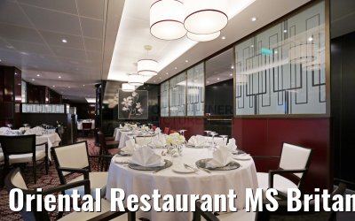 Oriental Restaurant MS Britannia 10.03.2015