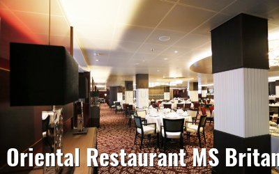 Oriental Restaurant MS Britannia 10.03.2015