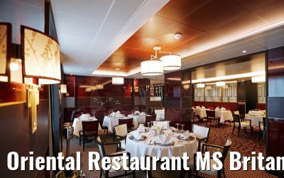 Oriental Restaurant MS Britannia 10.03.2015