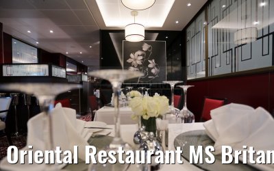 Oriental Restaurant MS Britannia 10.03.2015