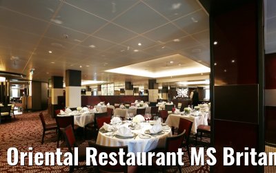 Oriental Restaurant MS Britannia Deck 6