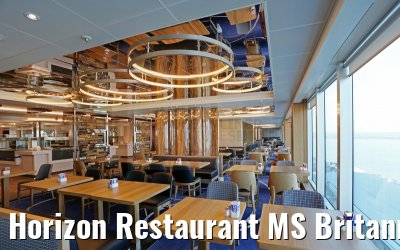 Horizon Restaurant MS Britannia 10.03.2015
