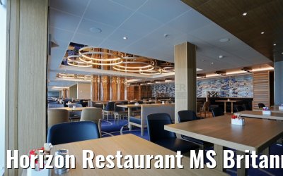 Horizon Restaurant MS Britannia 10.03.2015