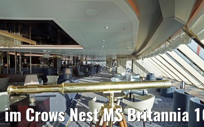 im Crows Nest MS Britannia 10.03.2015