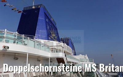 Doppelschornsteine MS Britannia
