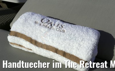 Handtuecher im The Retreat MS Britannia