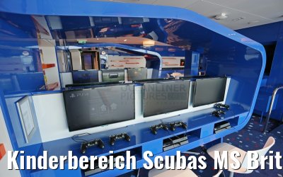 Kinderbereich Scubas MS Britannia