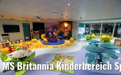 MS Britannia Kinderbereich Splashers im The Reef