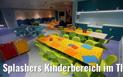 Splashers Kinderbereich im The Reef MS Britannia