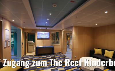 Zugang zum The Reef Kinderbereich MS Britannia
