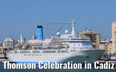 Thomson Celebration in Cadiz 08.05.2017
