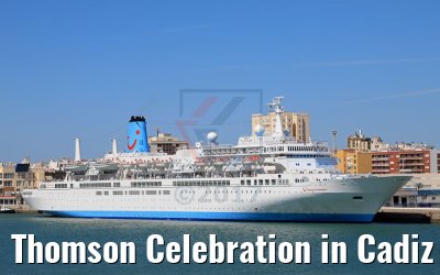 Thomson Celebration in Cadiz 08.05.2017