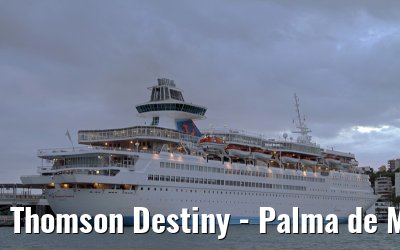 Thomson Destiny - Palma de Mallorca - 20th October 2011