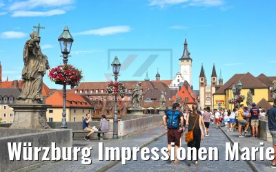 Würzburg Impressionen Marienberg Festung 04.07.2020