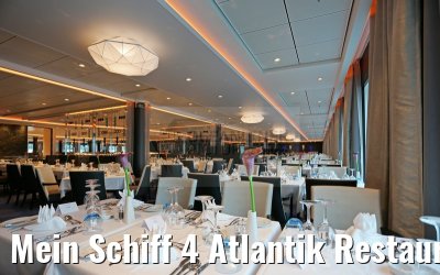 Mein Schiff 4 Atlantik Restaurant Klassik