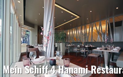 Mein Schiff 4 Hanami Restaurant