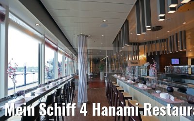 Mein Schiff 4 Hanami Restaurant