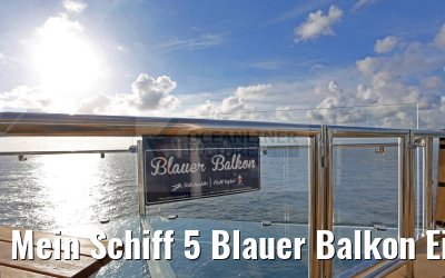 Mein Schiff 5 Blauer Balkon Eingang