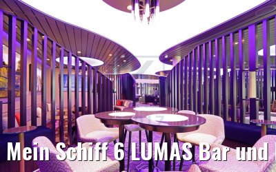 Mein Schiff 6 LUMAS Bar und Lounge