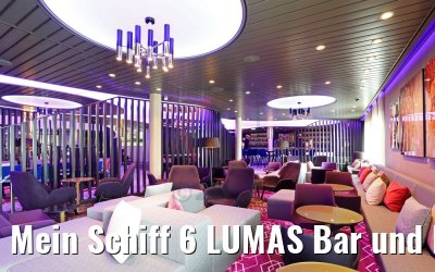 Mein Schiff 6 LUMAS Bar und Lounge