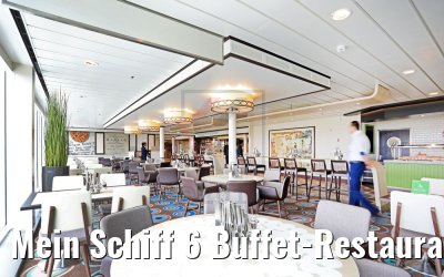Mein Schiff 6 Buffet-Restaurant Anckelmannsplatz und Backstube