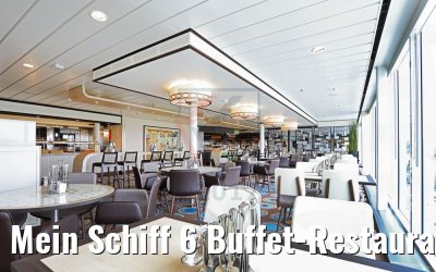 Mein Schiff 6 Buffet-Restaurant Anckelmannsplatz und Backstube