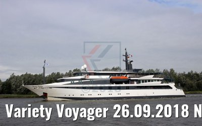 Variety Voyager 26.09.2018 NOK (Photo: K. Kaulfuss)