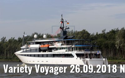 Variety Voyager 26.09.2018 NOK (Photo: K. Kaulfuss)