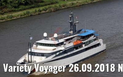 Variety Voyager 26.09.2018 Nord-Ostsee-Kanal (Photo: K. Kaulfuss)