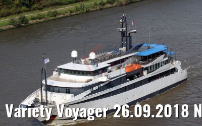 Variety Voyager 26.09.2018 Nord-Ostsee-Kanal (Photo: K. Kaulfuss)