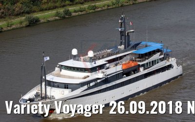 Variety Voyager 26.09.2018 Nord-Ostsee-Kanal (Photo: K. Kaulfuss)