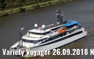 Variety Voyager 26.09.2018 Nord-Ostsee-Kanal (Photo: K. Kaulfuss)
