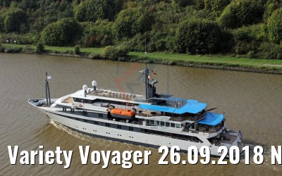 Variety Voyager 26.09.2018 Nord-Ostsee-Kanal (Photo: K. Kaulfuss)